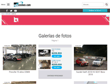 Tablet Screenshot of galerias.autocosmos.com.mx