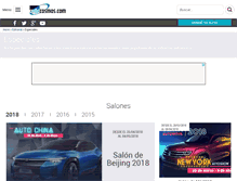 Tablet Screenshot of especiales.autocosmos.com.ar