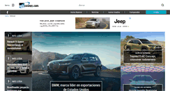 Desktop Screenshot of noticias.autocosmos.com.ec