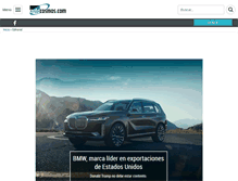 Tablet Screenshot of noticias.autocosmos.com.ec