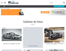 Tablet Screenshot of galerias.ve.autocosmos.com